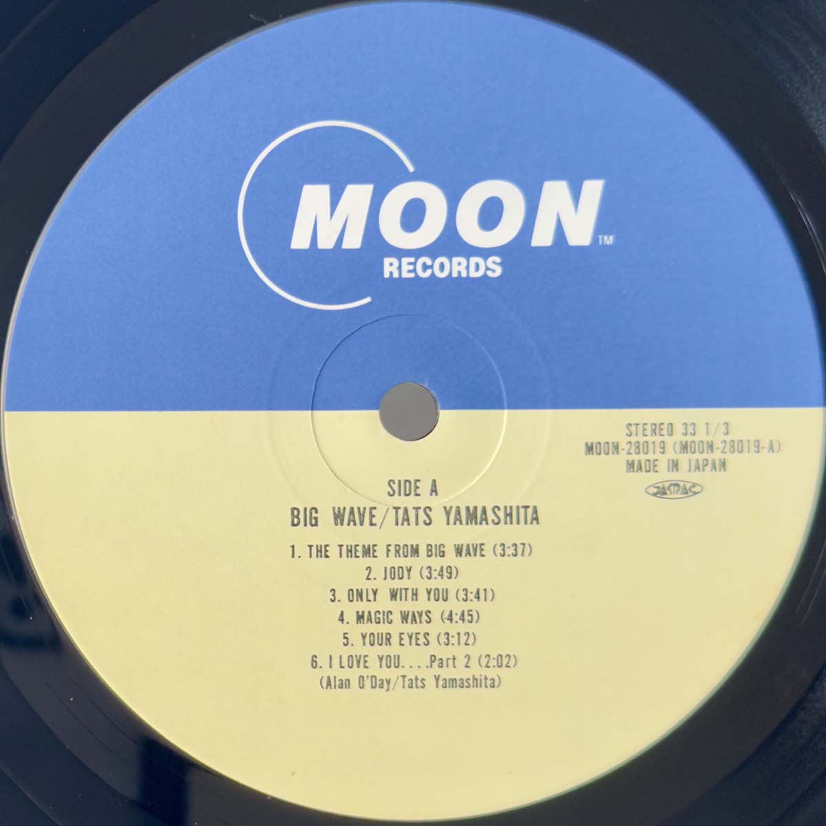 Tatsuro Yamashita - Big Wave (1984 Japan Original  - LP)