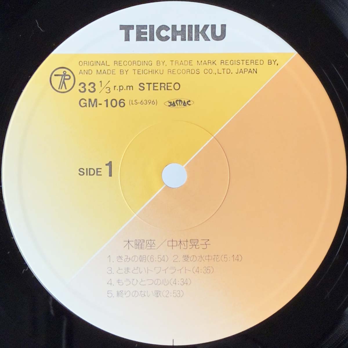 Akiko Nakamura - 木曜座 [1980 Japan Original] (LP)