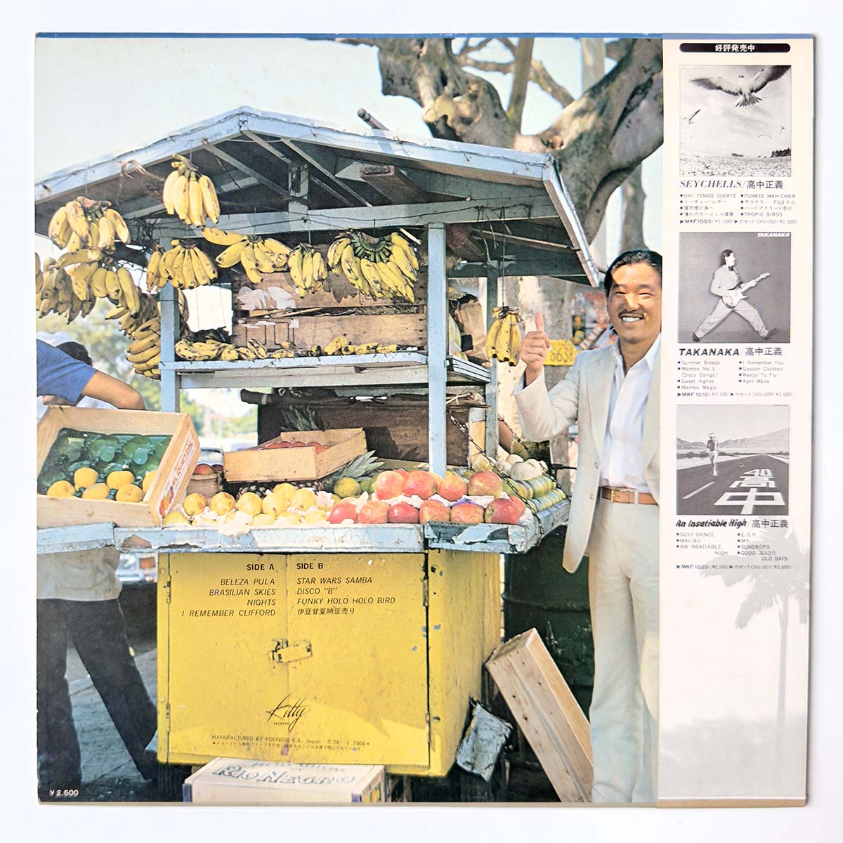 Masayoshi Takanaka - Brasilian Skies [1978 Japan Original] (LP)