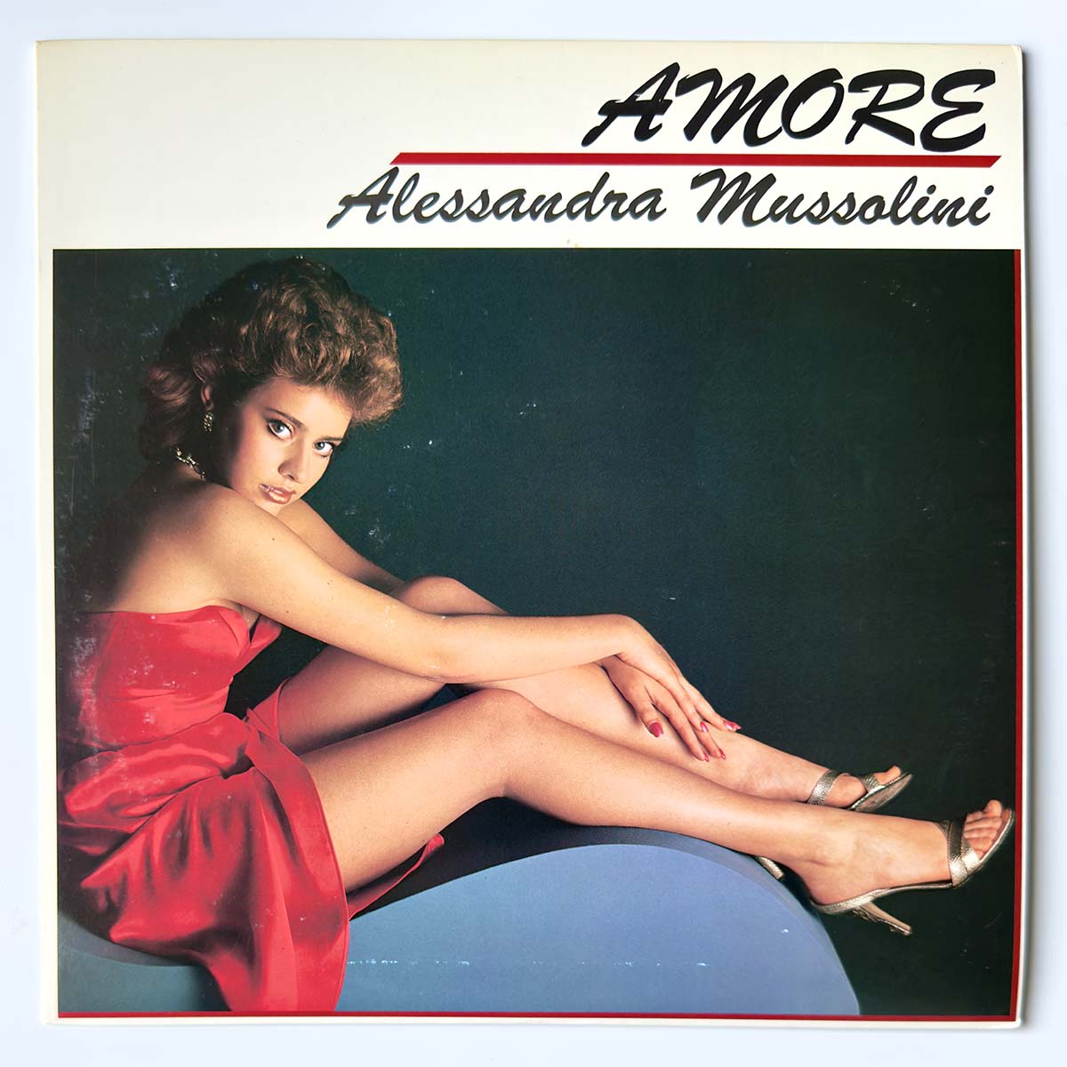 Allesandra Mussolini - Amore [1982 Japan Original With Poster] (LP)