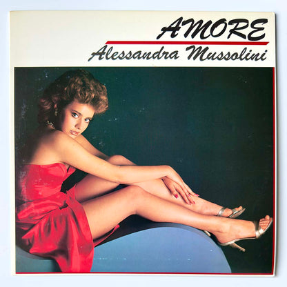 Allesandra Mussolini - Amore [1982 Japan Original With Poster] (LP)