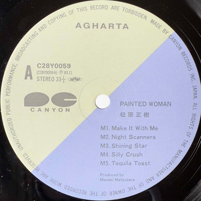 Masaki Matsubara - Painted Woman [1983 Japan Original] (LP)