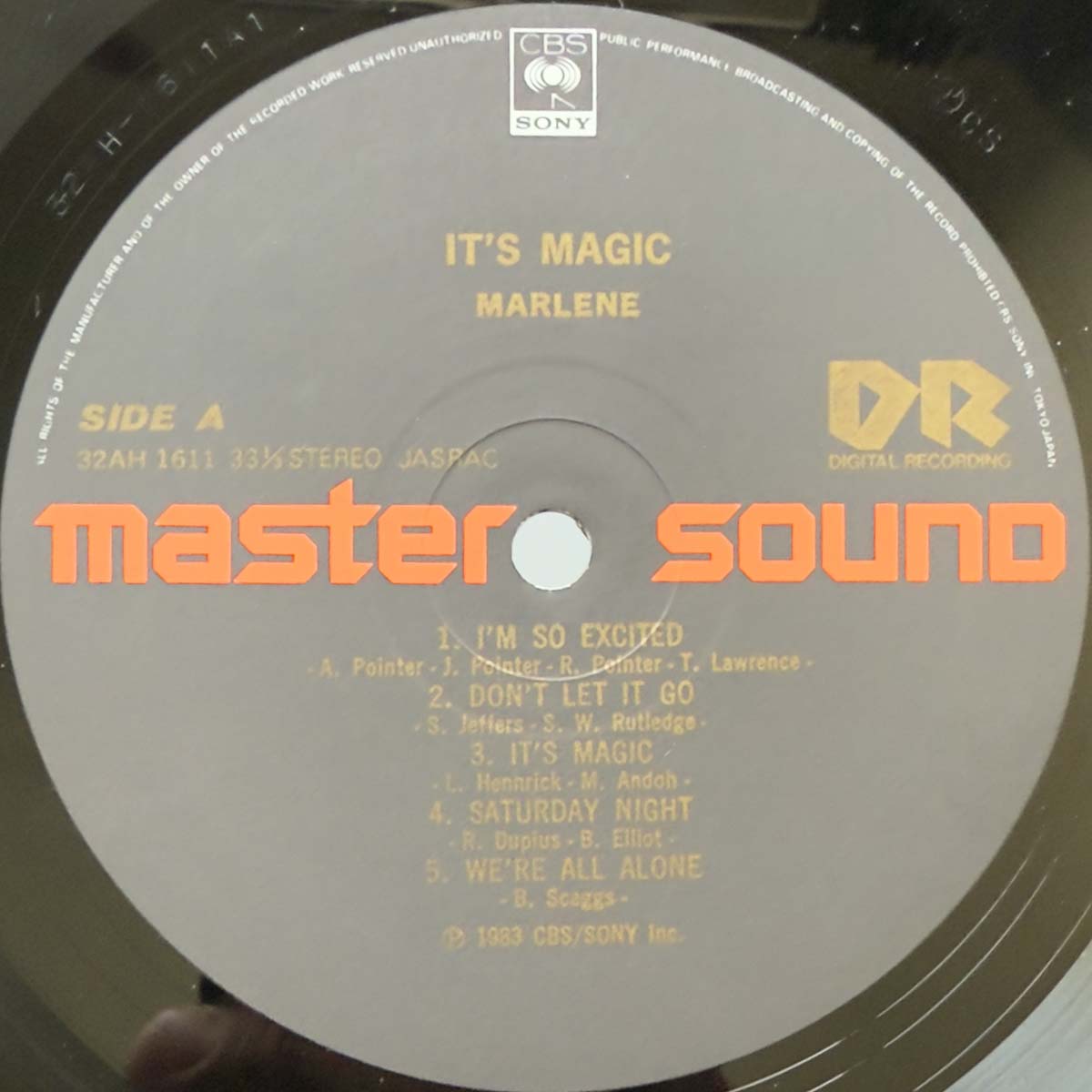 Marlene - Magic [1983 Japan Original] (LP) Vinyl_3
