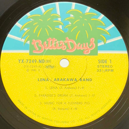 Arakawa Band - Lena [1980 Japan Original] (LP)_3