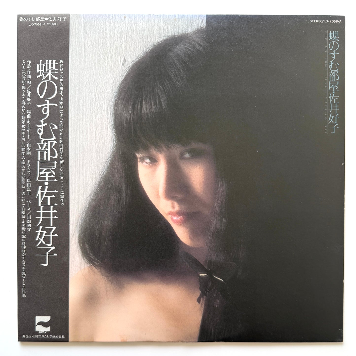 Yoshiko Sai With Tsuyoshi Yamamoto Trio - 蝶のすむ部屋 (Original Press)