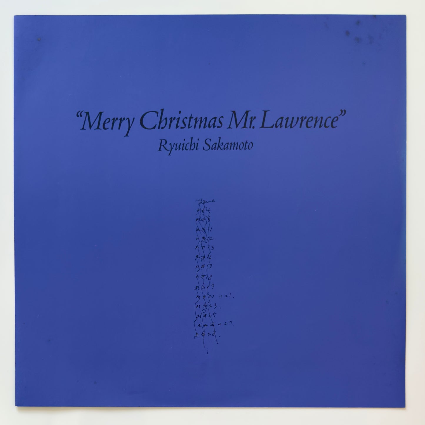 Ryuichi Sakamoto - Merry Christmas Mr. Lawrence (Original Press)