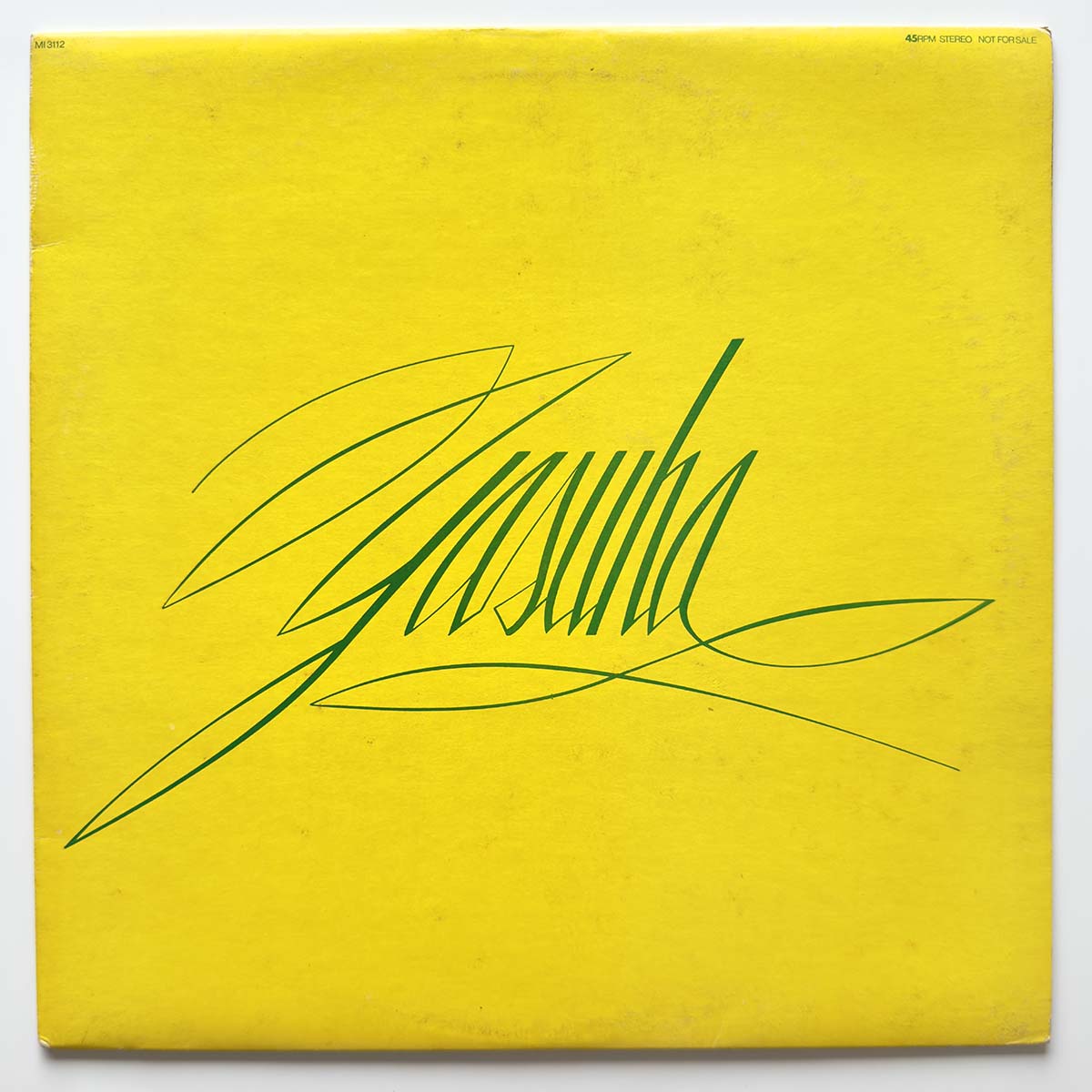 Yasuha - Flyday Chinatown [1981 Japan Promo] (12) Vinyl_1