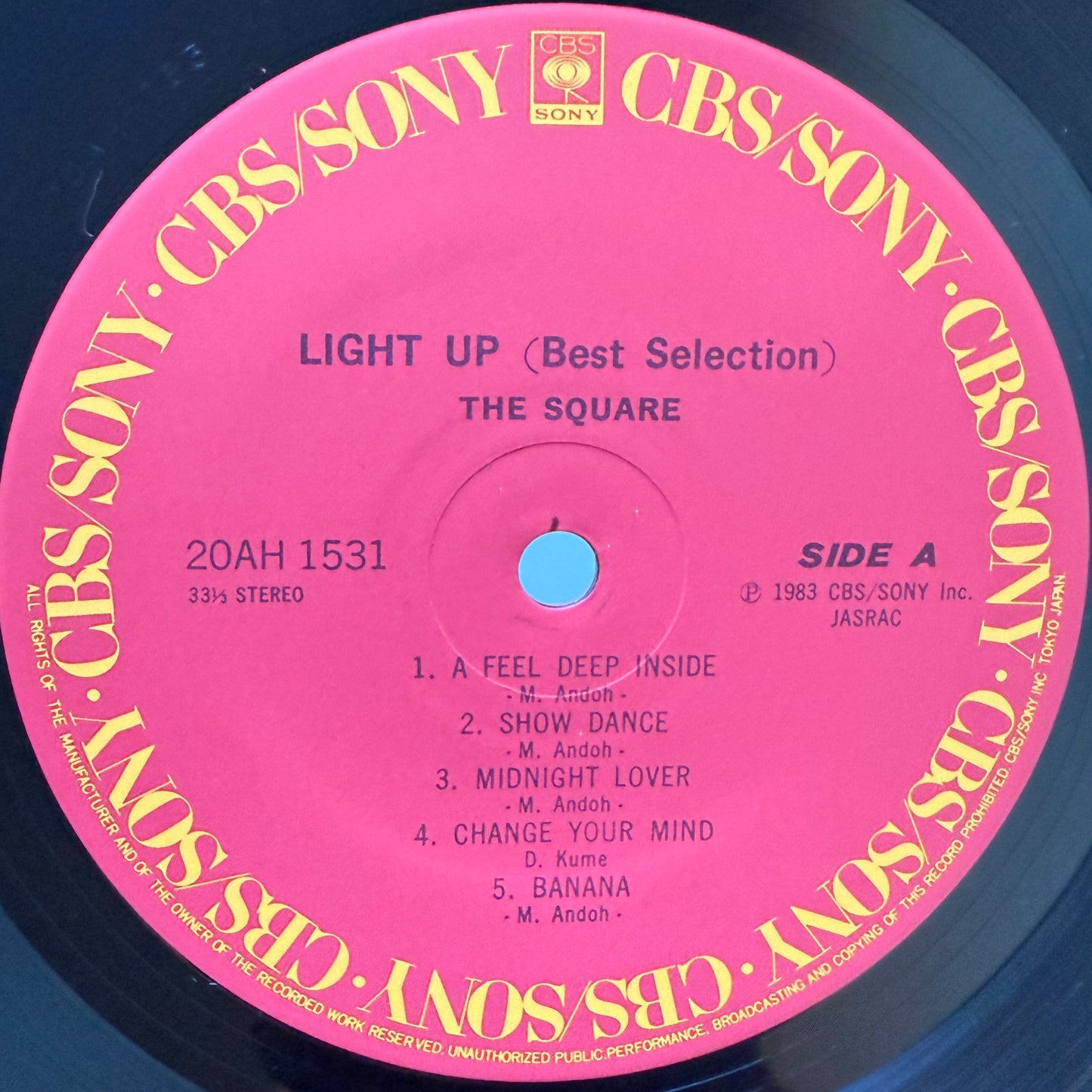 The Square - Light Up (Original Press)