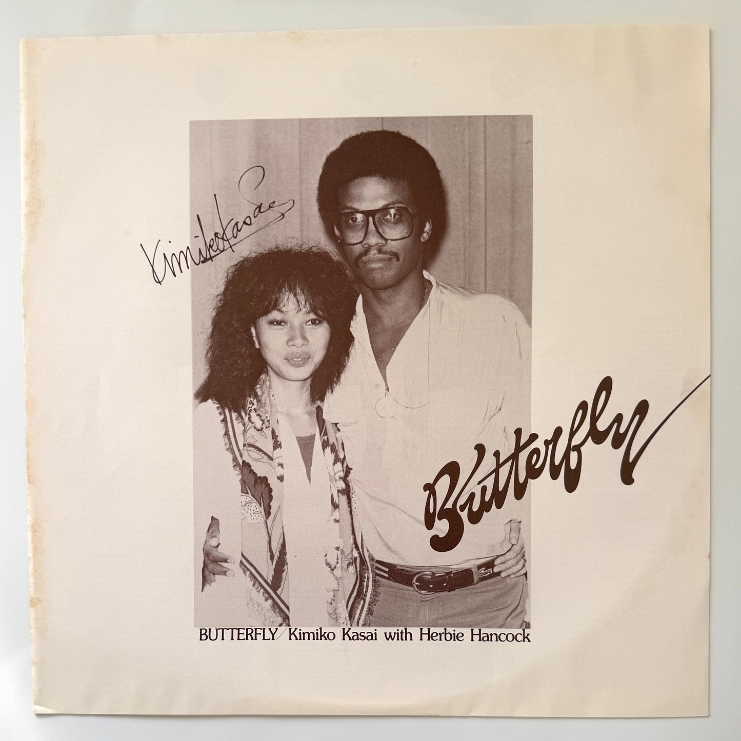 Kimiko Kasai With Herbie Hancock - Butterfly (Original Press)