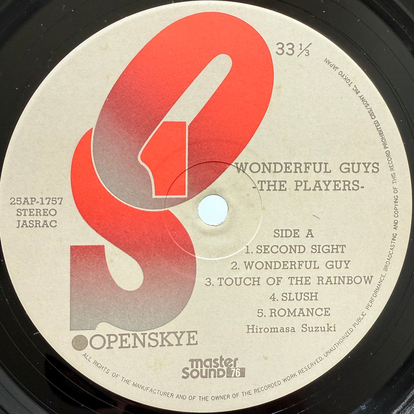 Players - Wonderful Guys (Original Press)