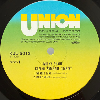 Kazumi Watanabe Quartet - Milky Shade (Late Press)
