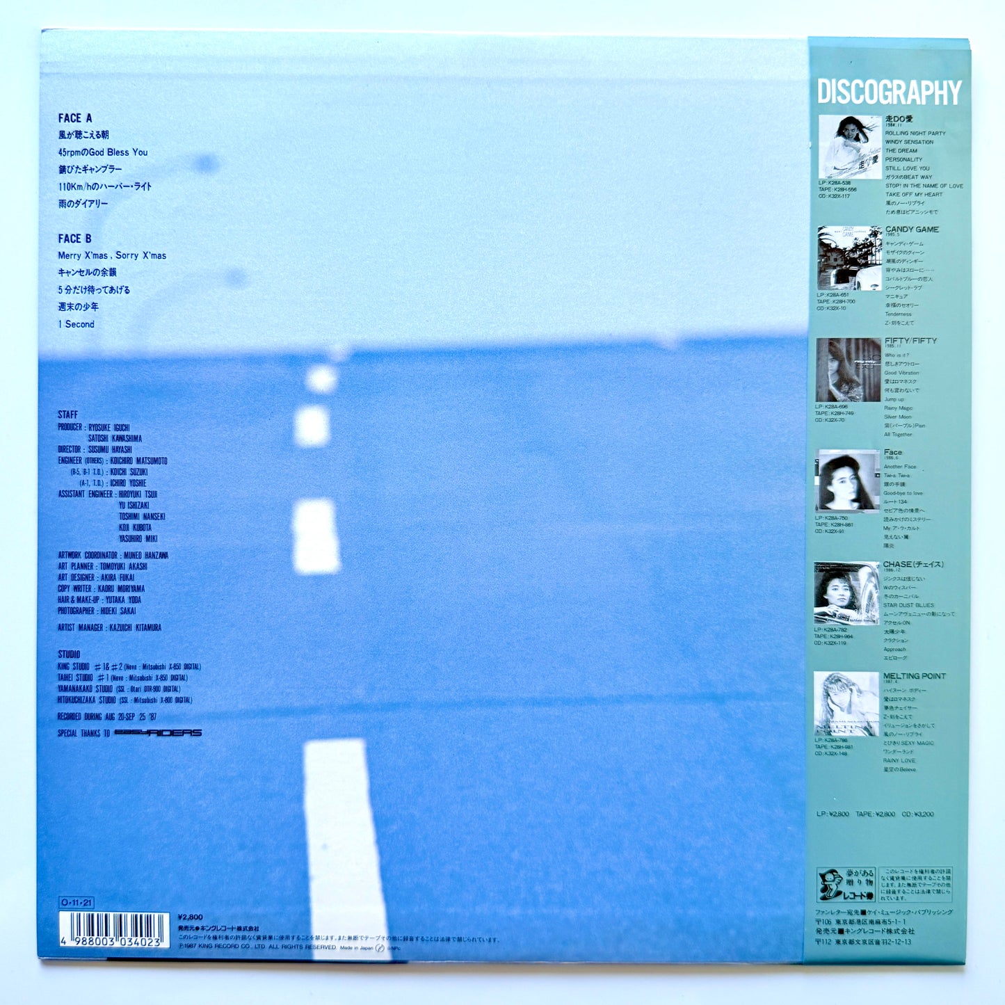 Mami Ayukawa - 新視界 (Original Press)