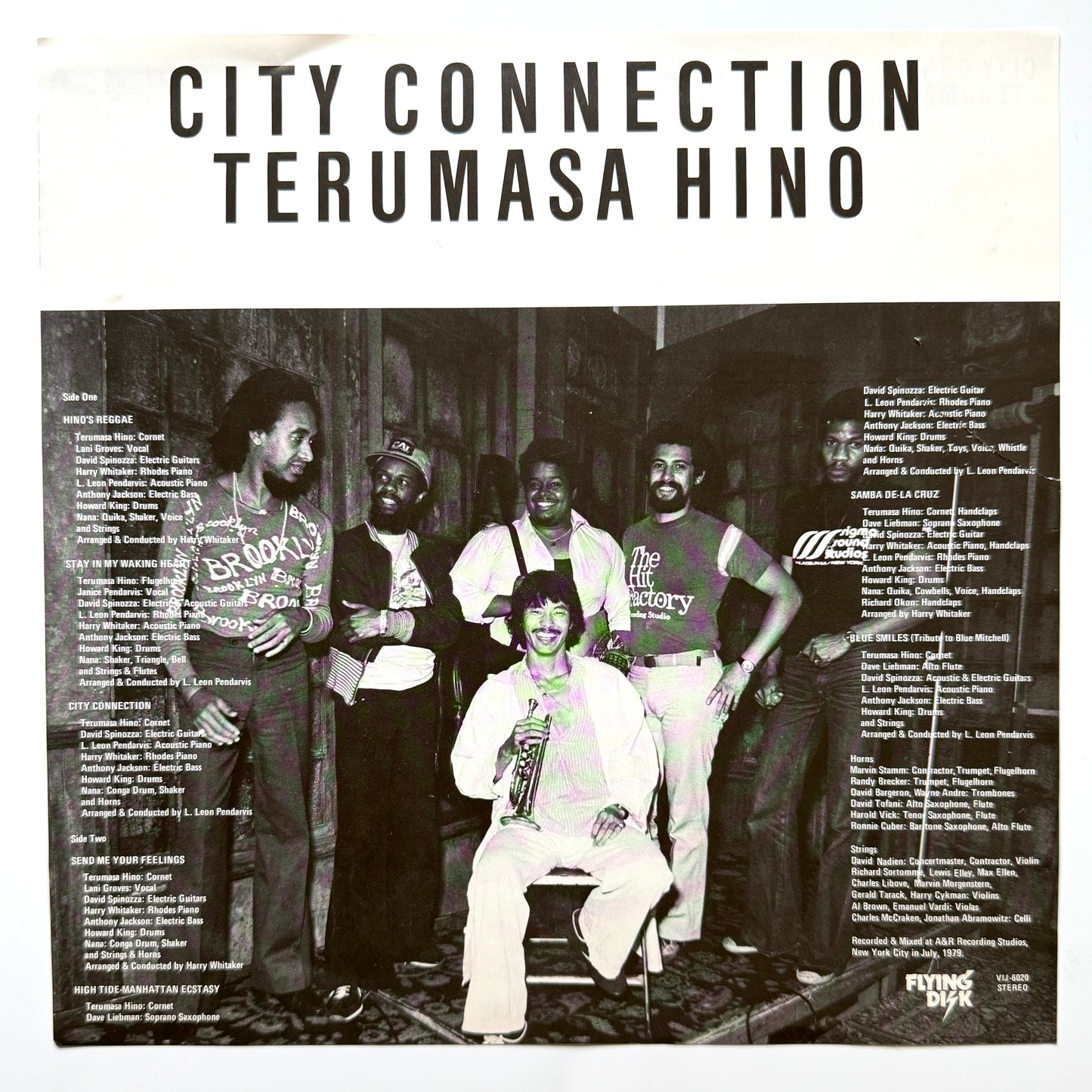 Terumasa Hino - City Connection (1979, Original Press)
