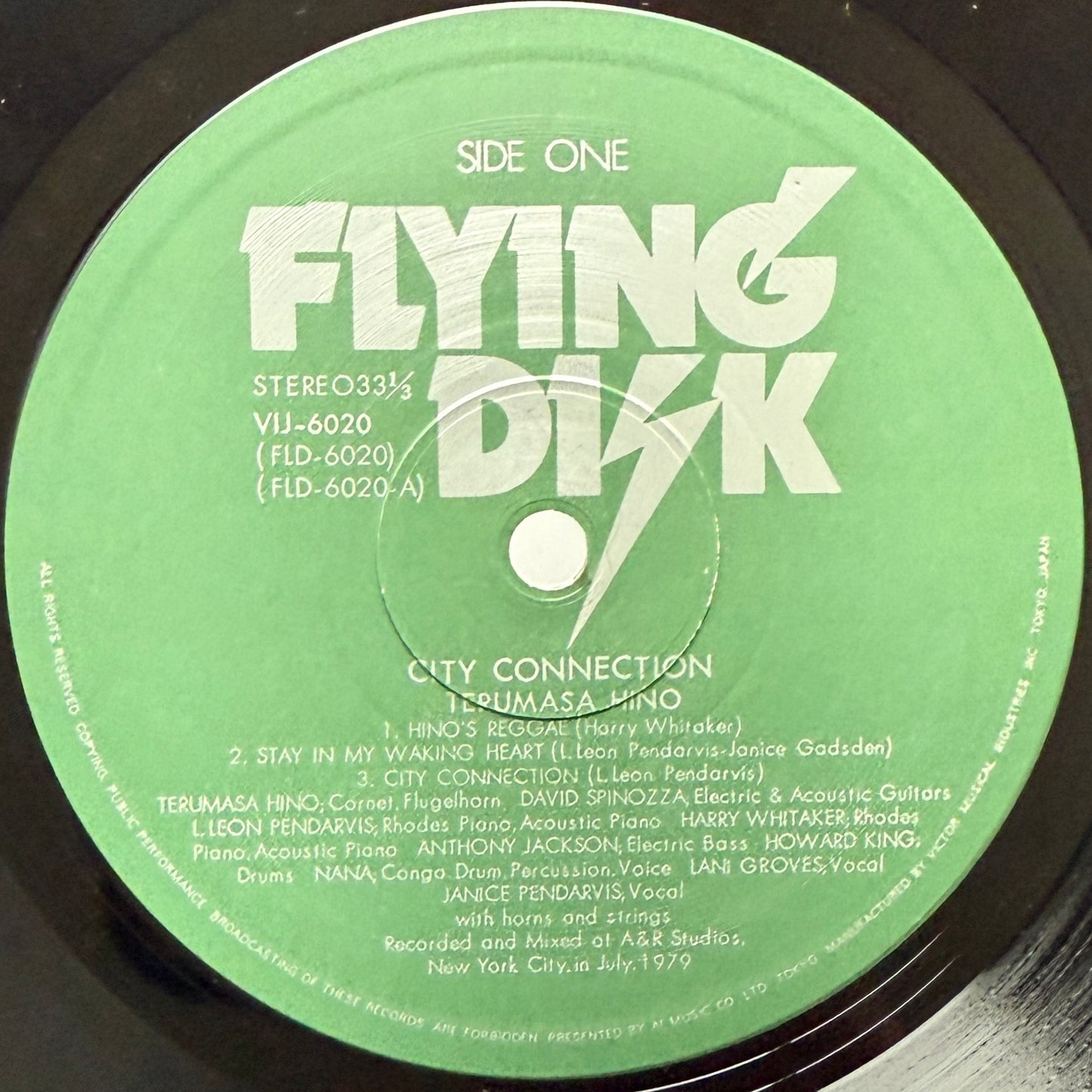 Terumasa Hino - City Connection (1979, Original Press)