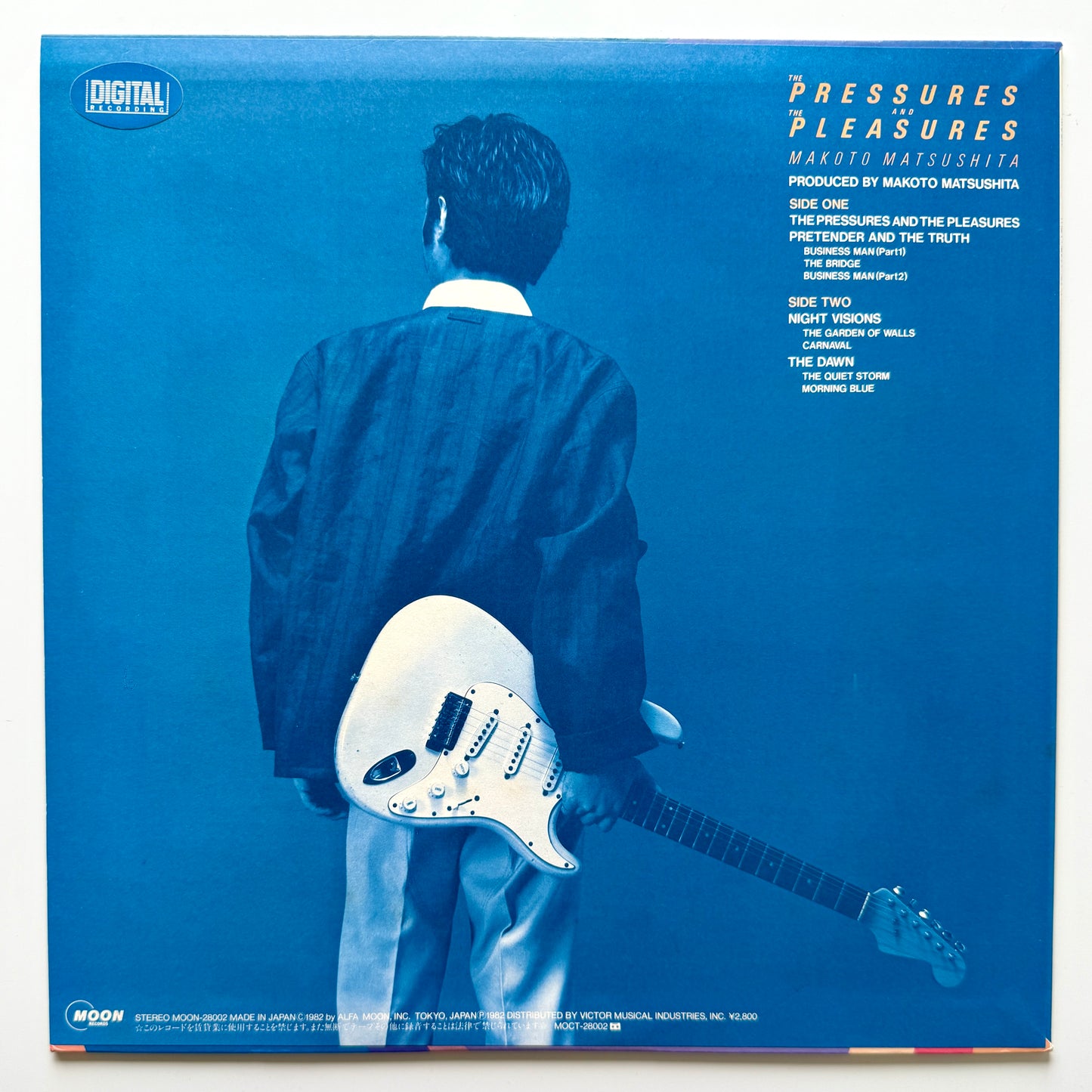 Makoto Matsushita - The Pressures And The Pleasures (Original Press)