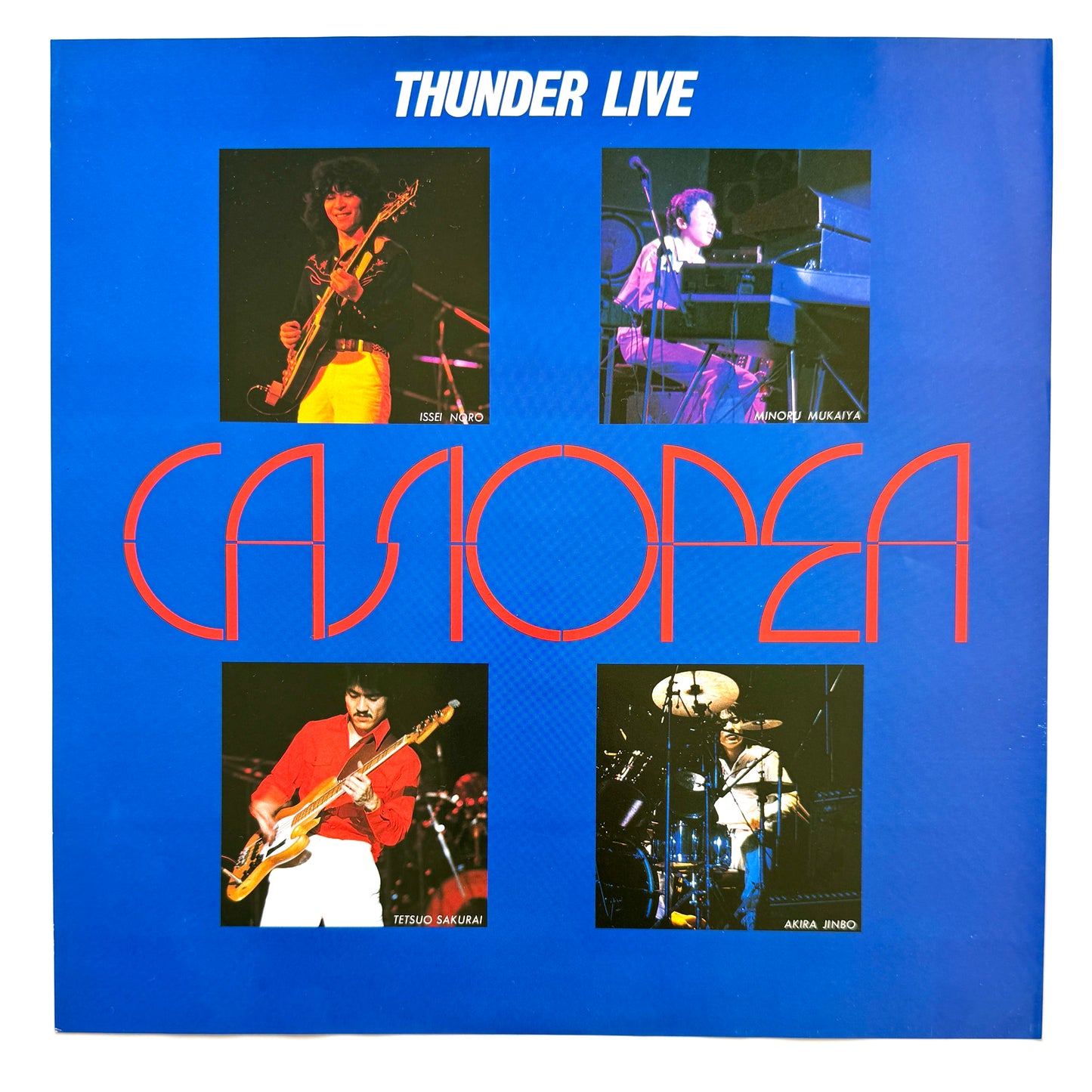 Casiopea - Thunder Live (Original Press - Member Jacket First Cover)