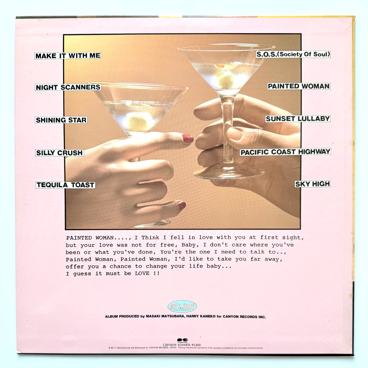 Masaki Matsubara - Painted Woman (Original Press)