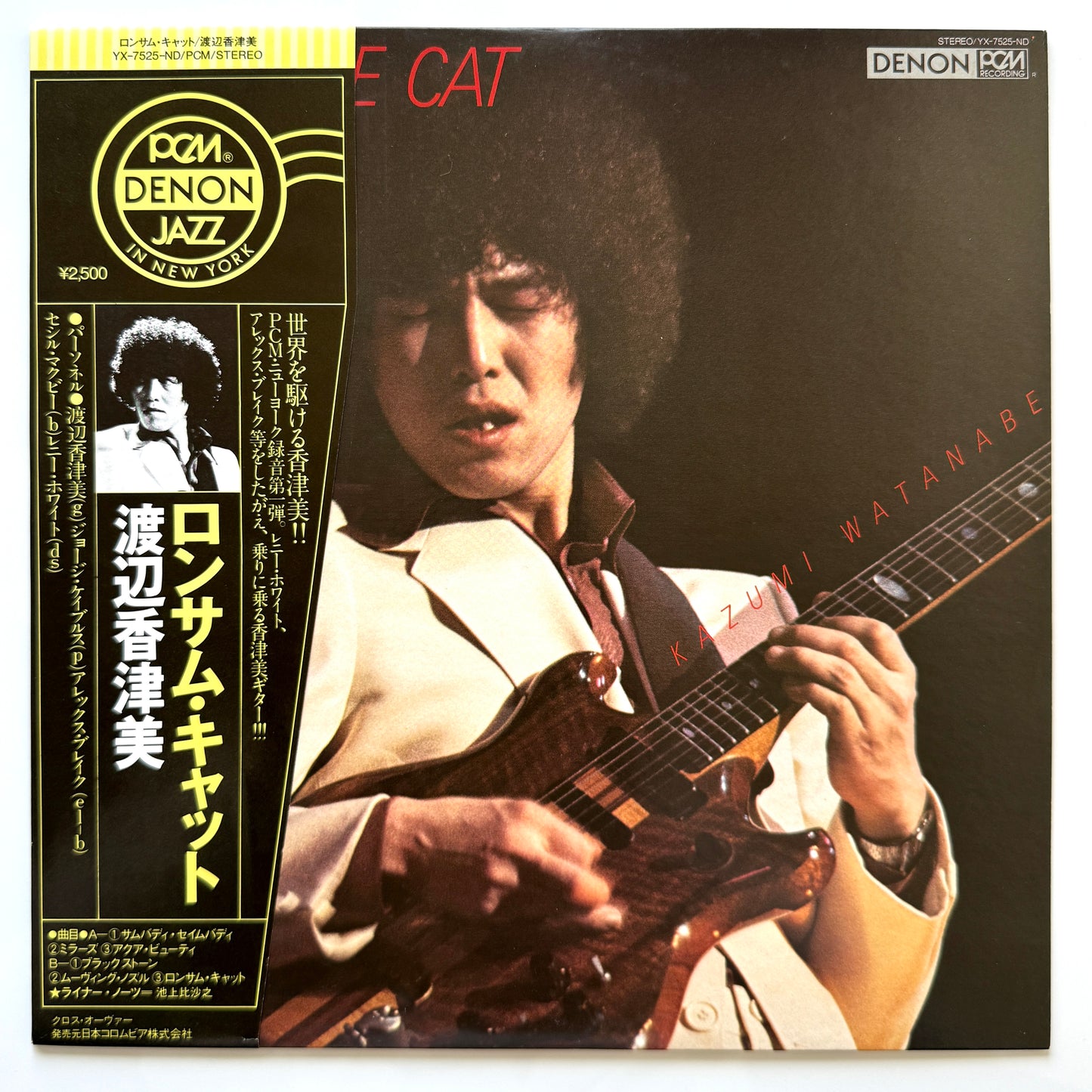 Kazumi Watanabe - Lonesome Cat (Original Press)