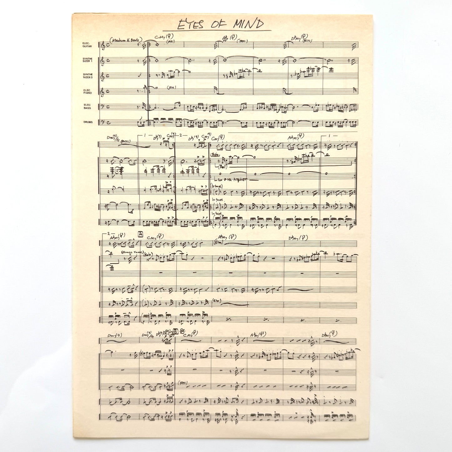 Casiopea - Make Up City (Original Press)