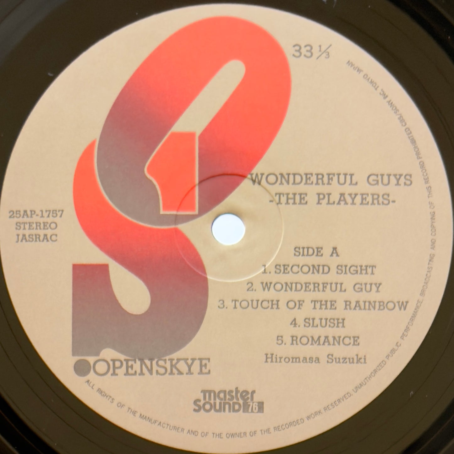 Players - Wonderful Guys (Original Press, Master Sound)