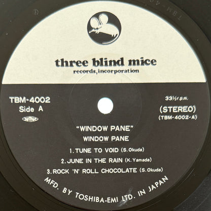 Window Pane - Window Pane (Original Press)