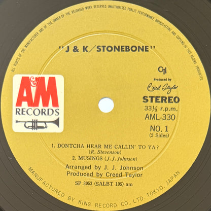 J & K - Stonebone (Original Press)