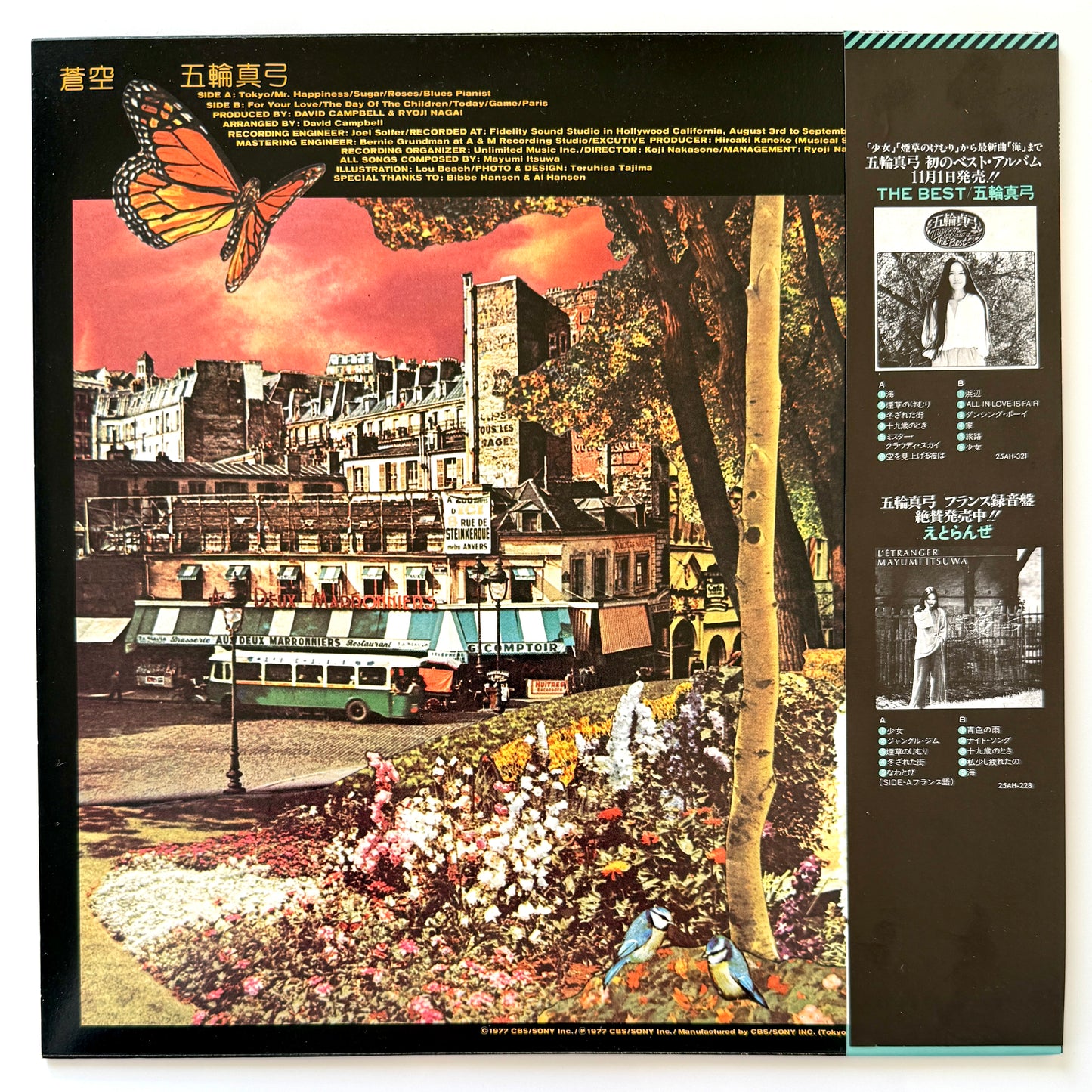 Mayumi Itsuwa - 蒼空 / Today (Original Press)