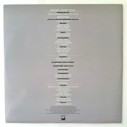 Mayumi Itsuwa - 蒼空 / Today (Original Press)