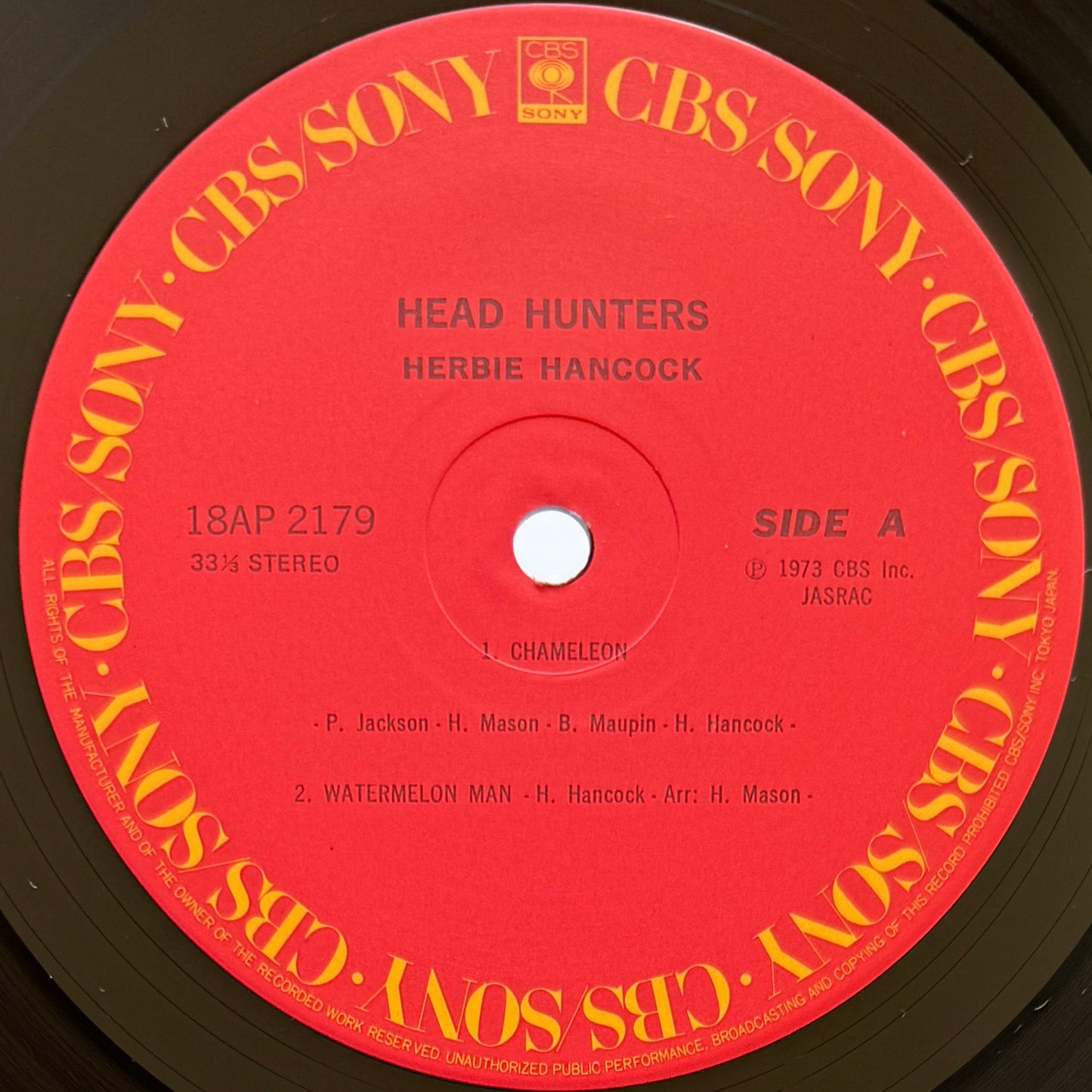 Herbie Hancock - Head Hunters (Japan Press)