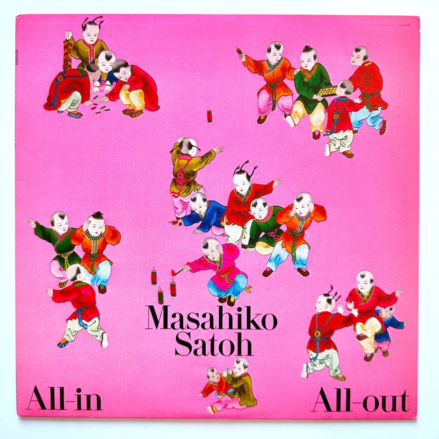 Masahiko Satoh - All-In All-Out (Original Promo Press)