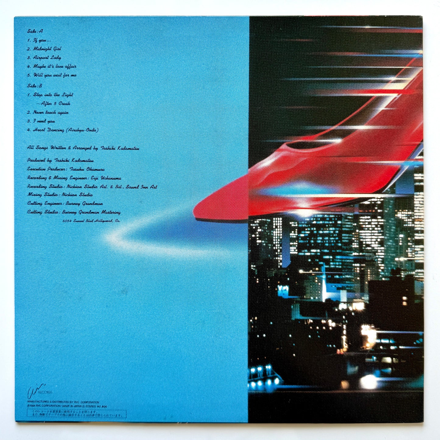 Toshiki Kadomatsu - After 5 Clash (Original Press)