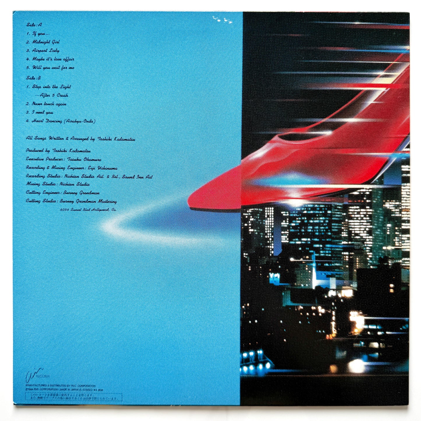 Toshiki Kadomatsu - After 5 Clash (Original Press)