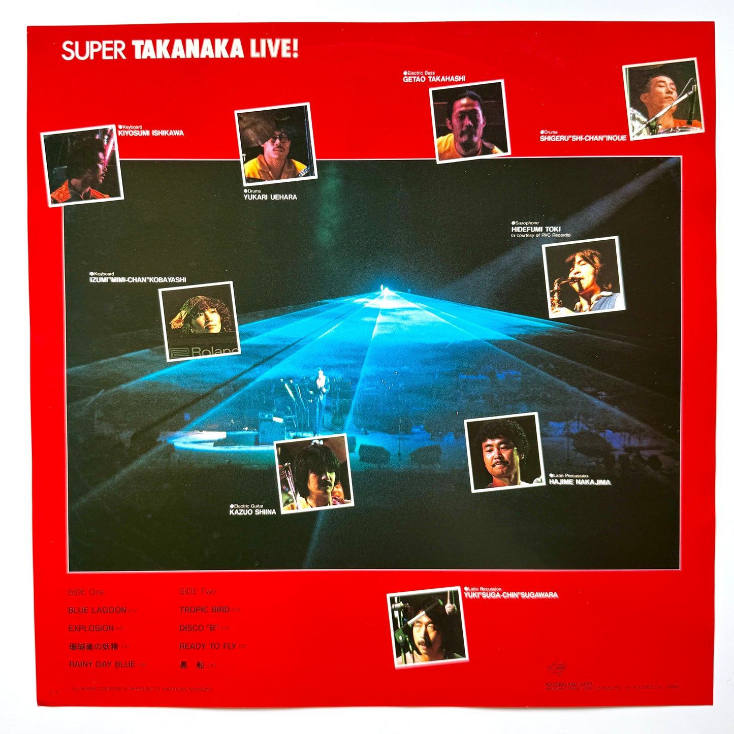 Masayoshi Takanaka - Super Live (Original Press)