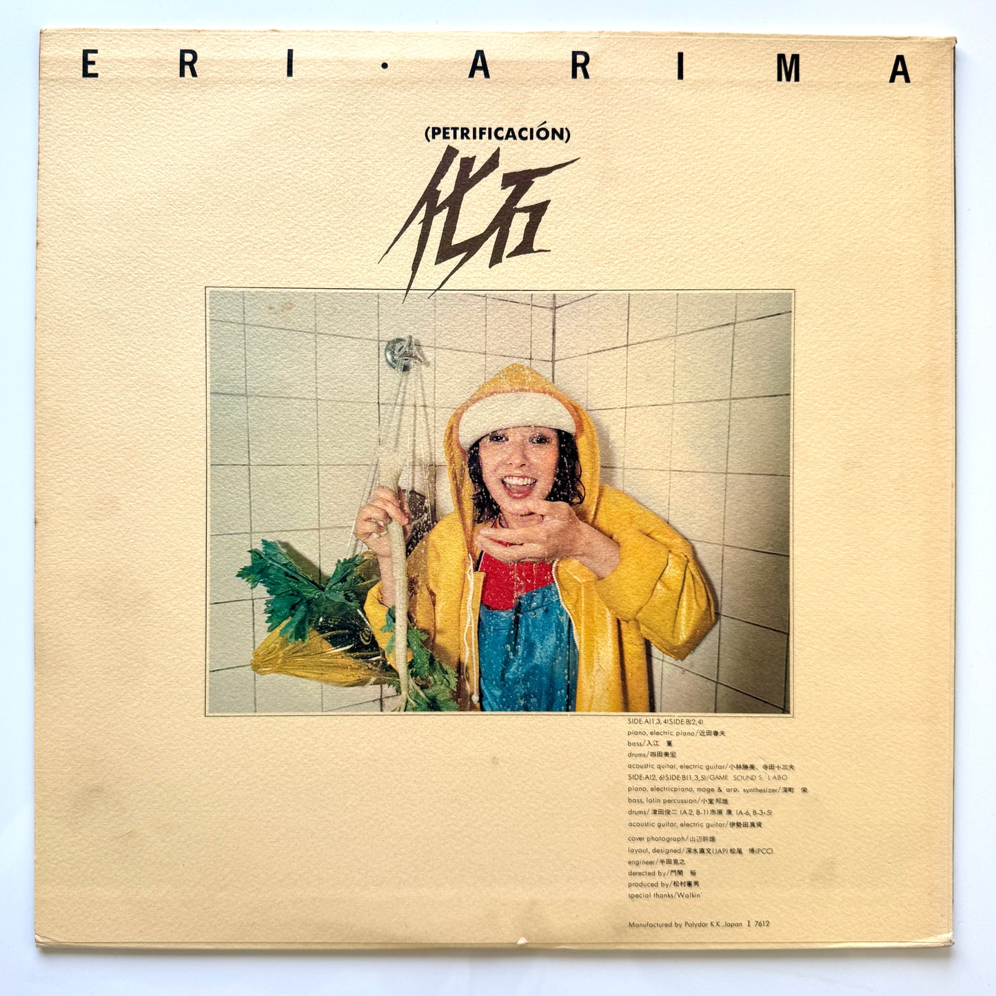 Eri Arima - 化石 Petrificacion (Original Promo Press)