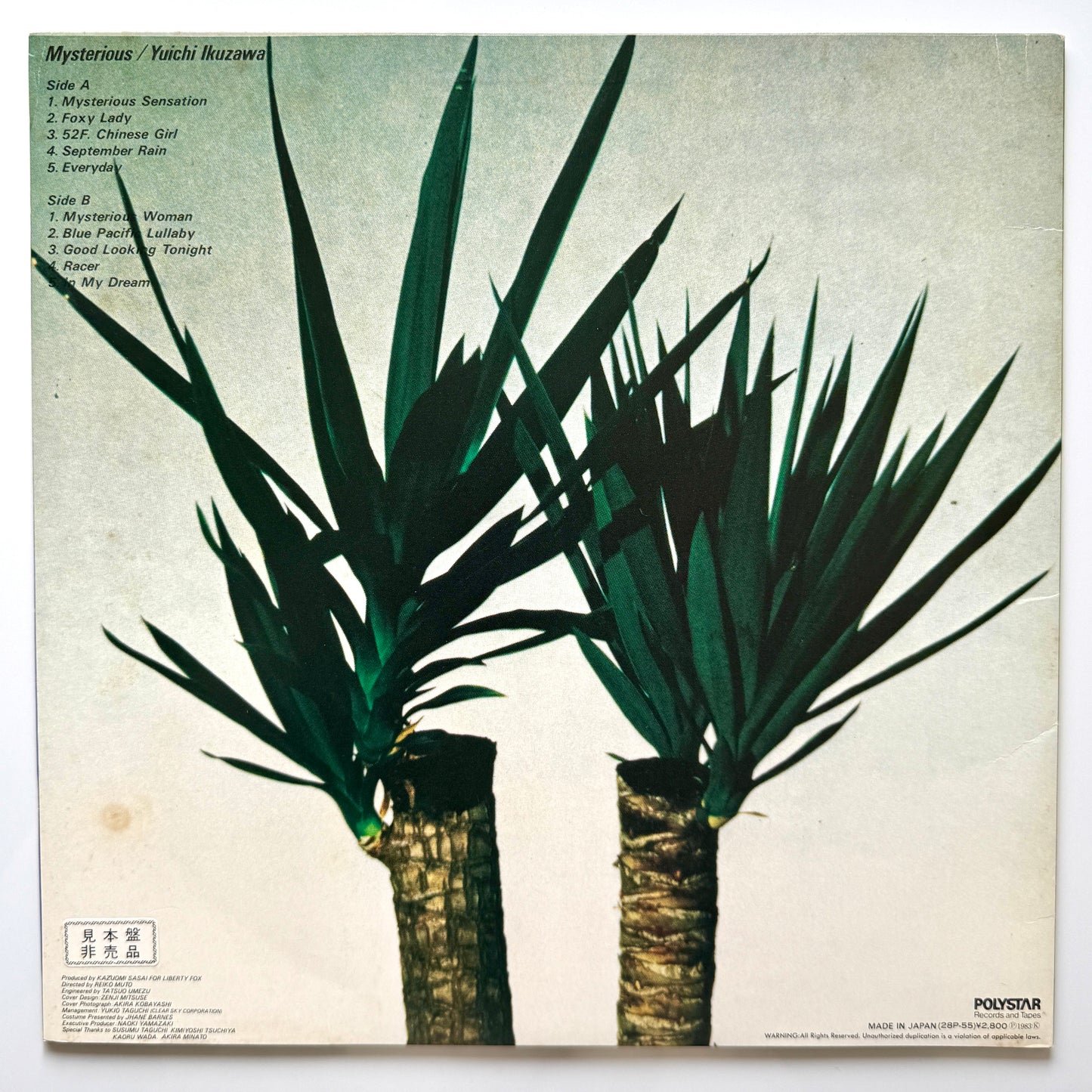 Yuichi Ikuzawa - Mysterious (Original Press)