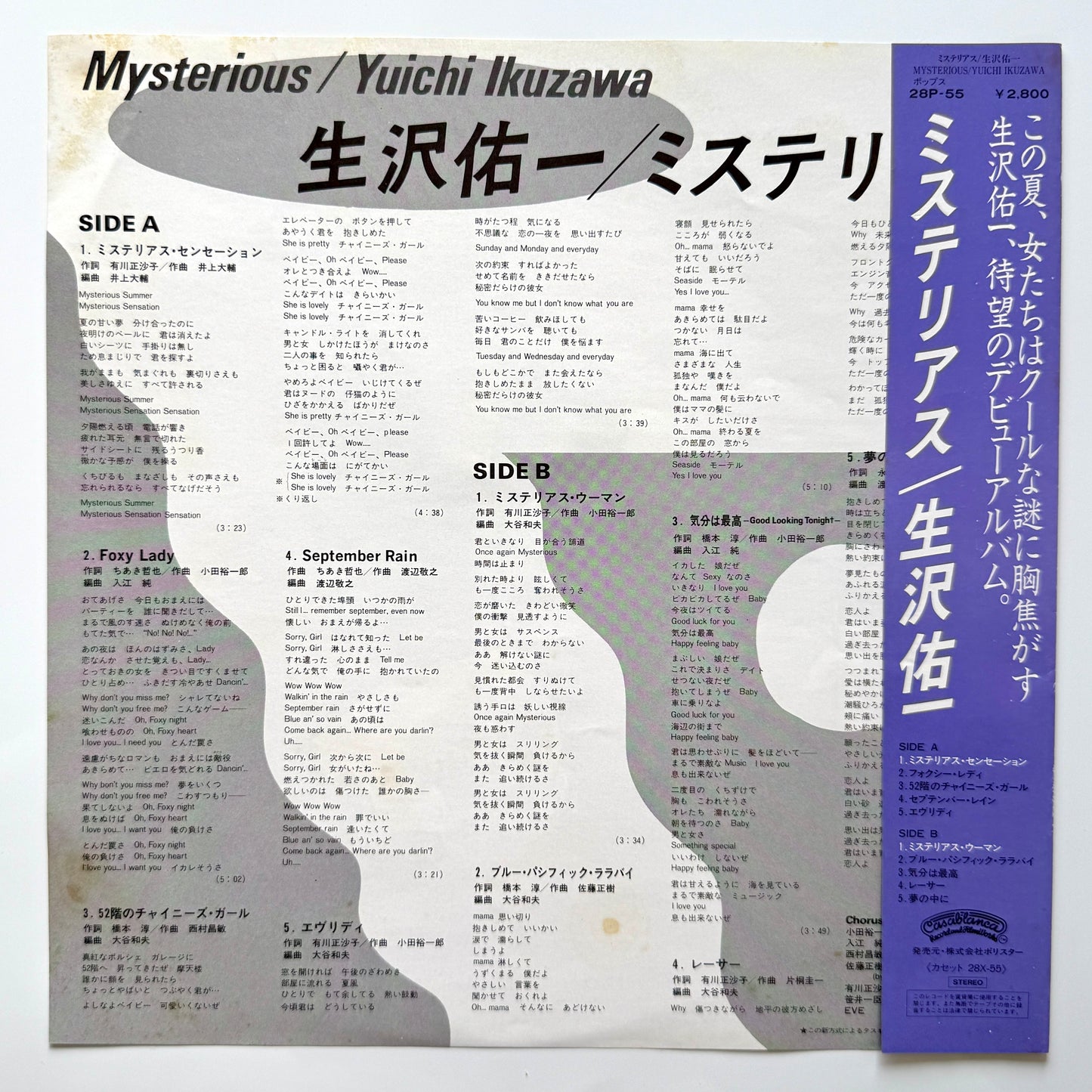 Yuichi Ikuzawa - Mysterious (Original Press)