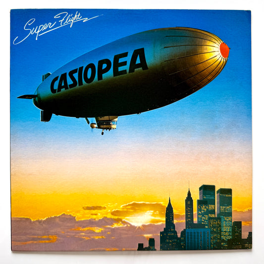 Casiopea - Super Flight (Original Press, Blue Label)