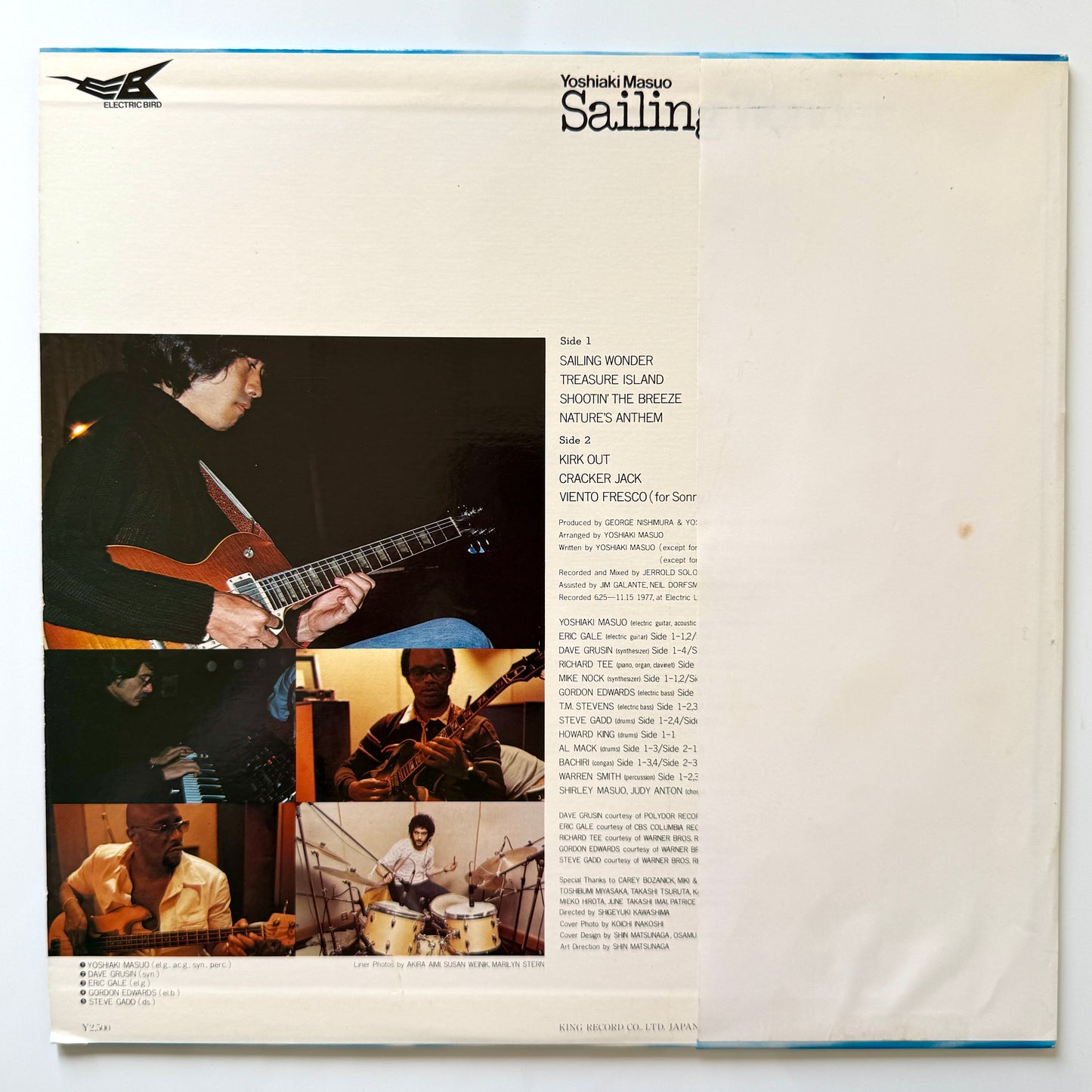 Yoshiaki Masuo - Sailing Wonder (Original Press)