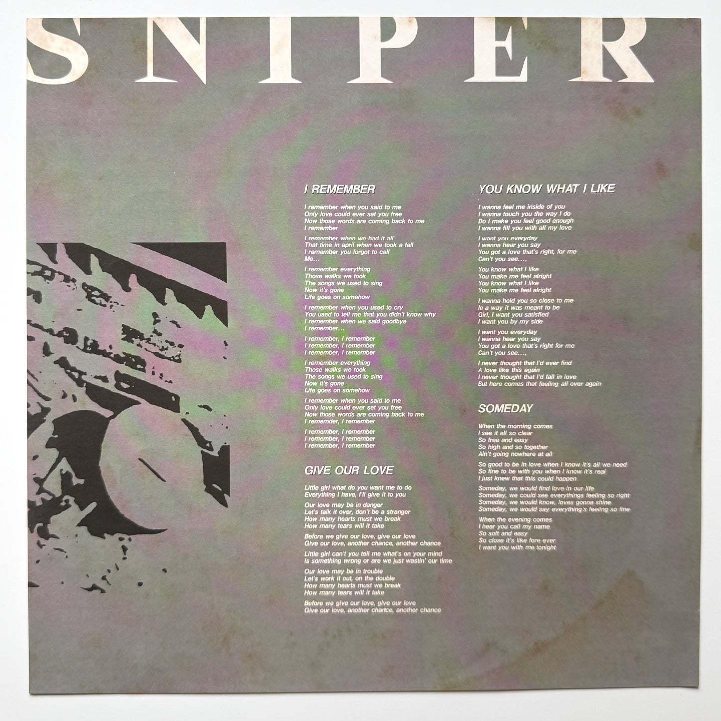 Masaki Matsubara - Sniper (Original Press)