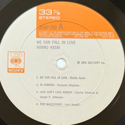 Kimiko Kasai - We Can Fall In Love (Japan Original)