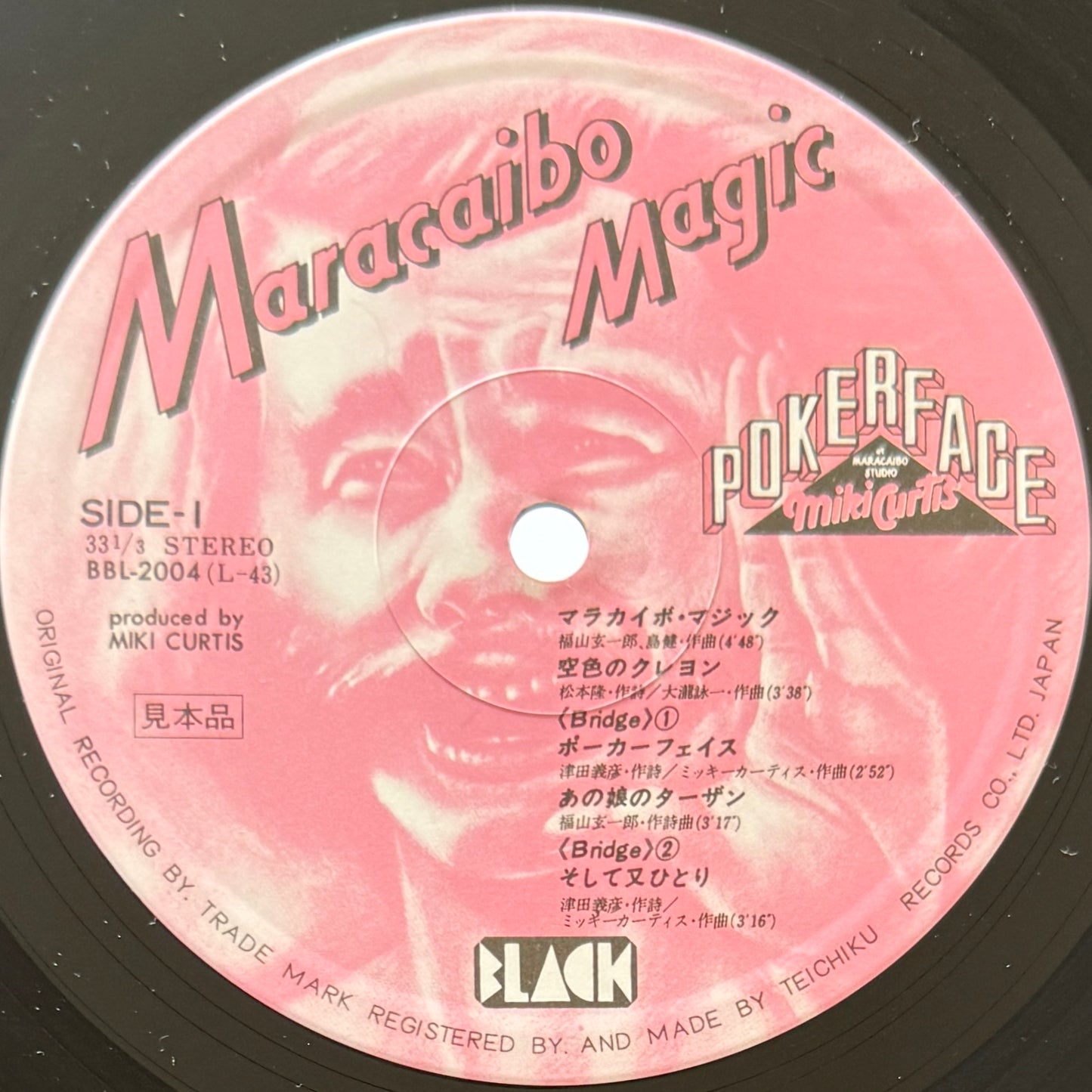 Miki Curtis & Pocker Face - Maracaibo Magic (Original Press)