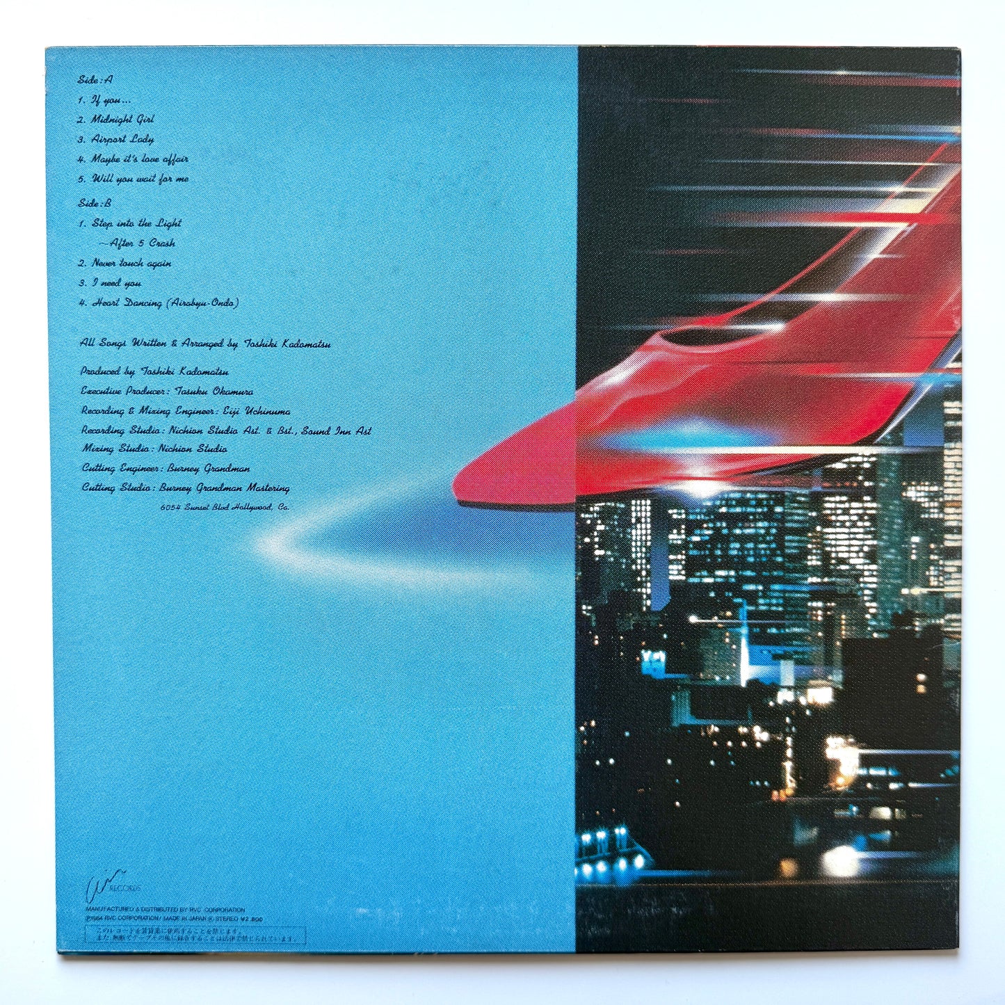 Toshiki Kadomatsu - After 5 Clash (Original Press)