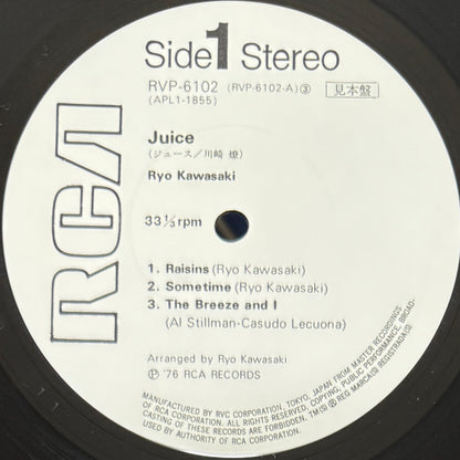 Ryo Kawasaki - Juice (Original Promo Press)