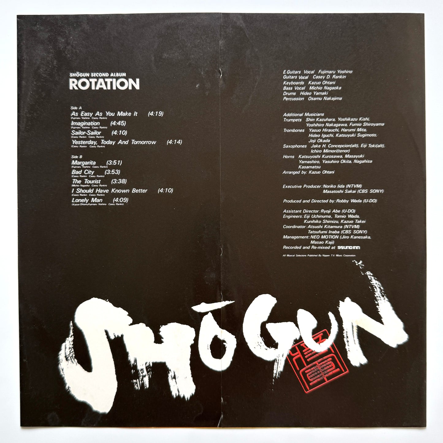 Shogun - Rotation (Original Press)