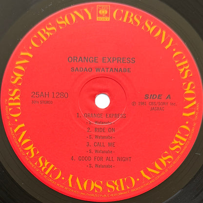 Sadao Watanabe - Orange Express (Original Press)