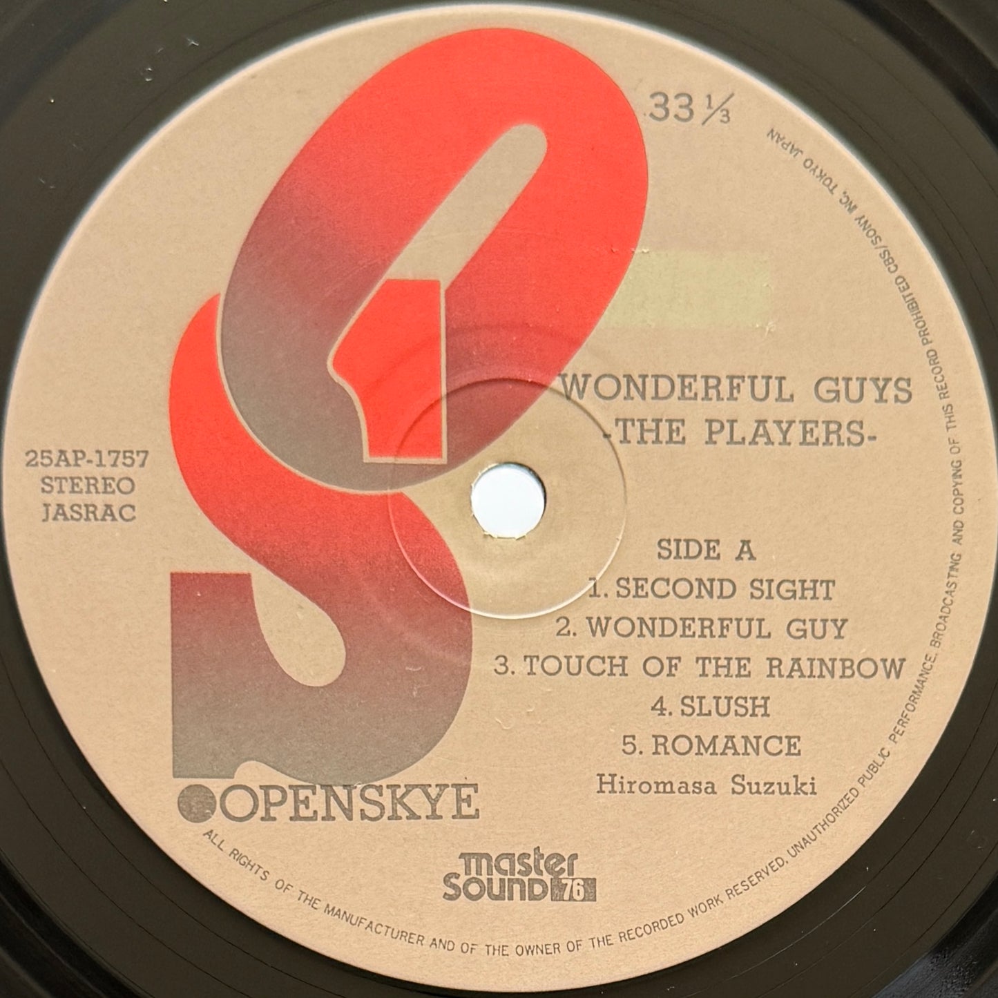 Players - Wonderful Guys (Original Press, Master Sound)