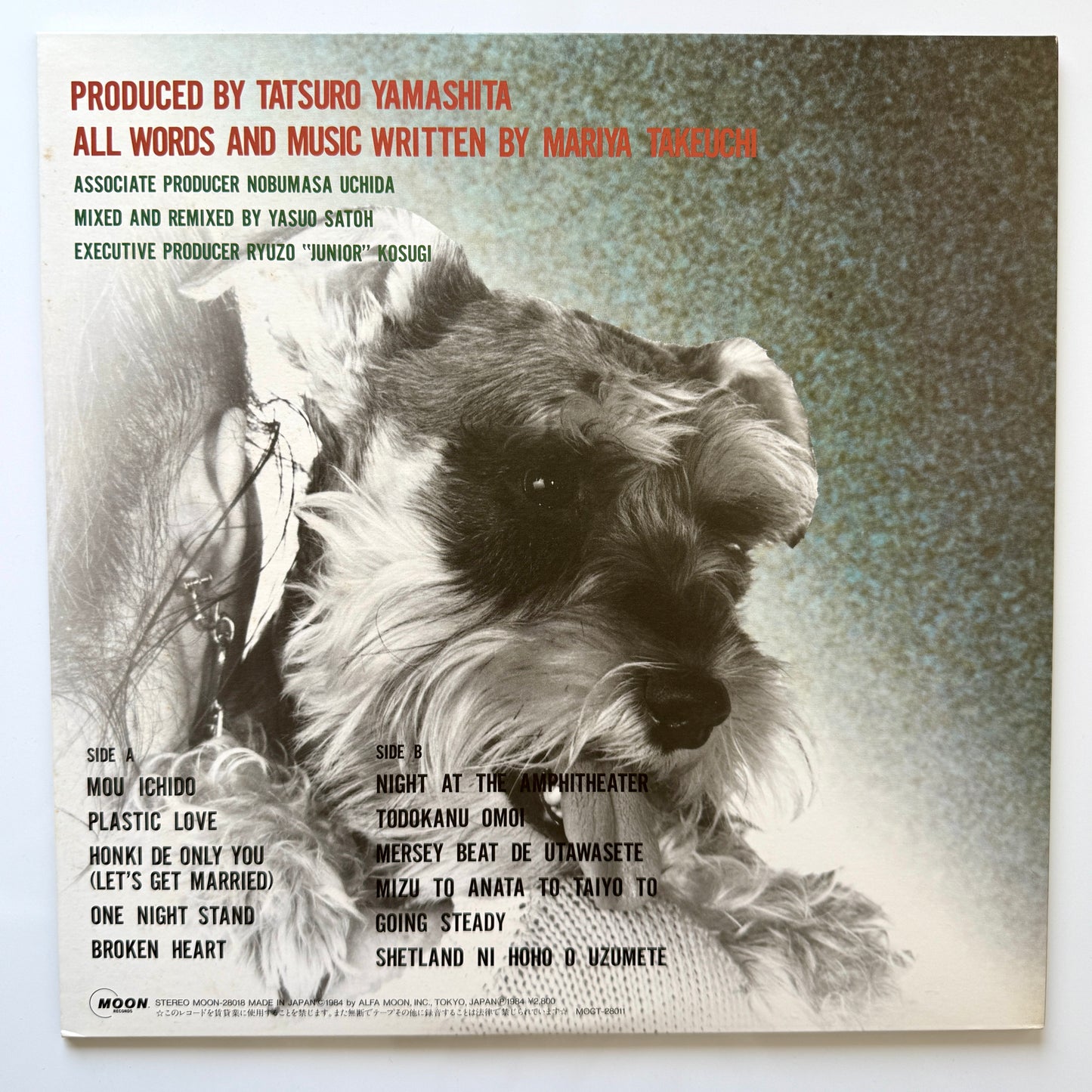 Mariya Takeuchi - Variety (Original Press)