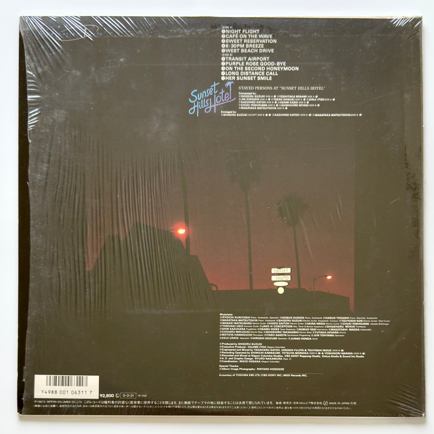 Sunset Hills Hotel - Sunset Hills Hotel (Original Press)