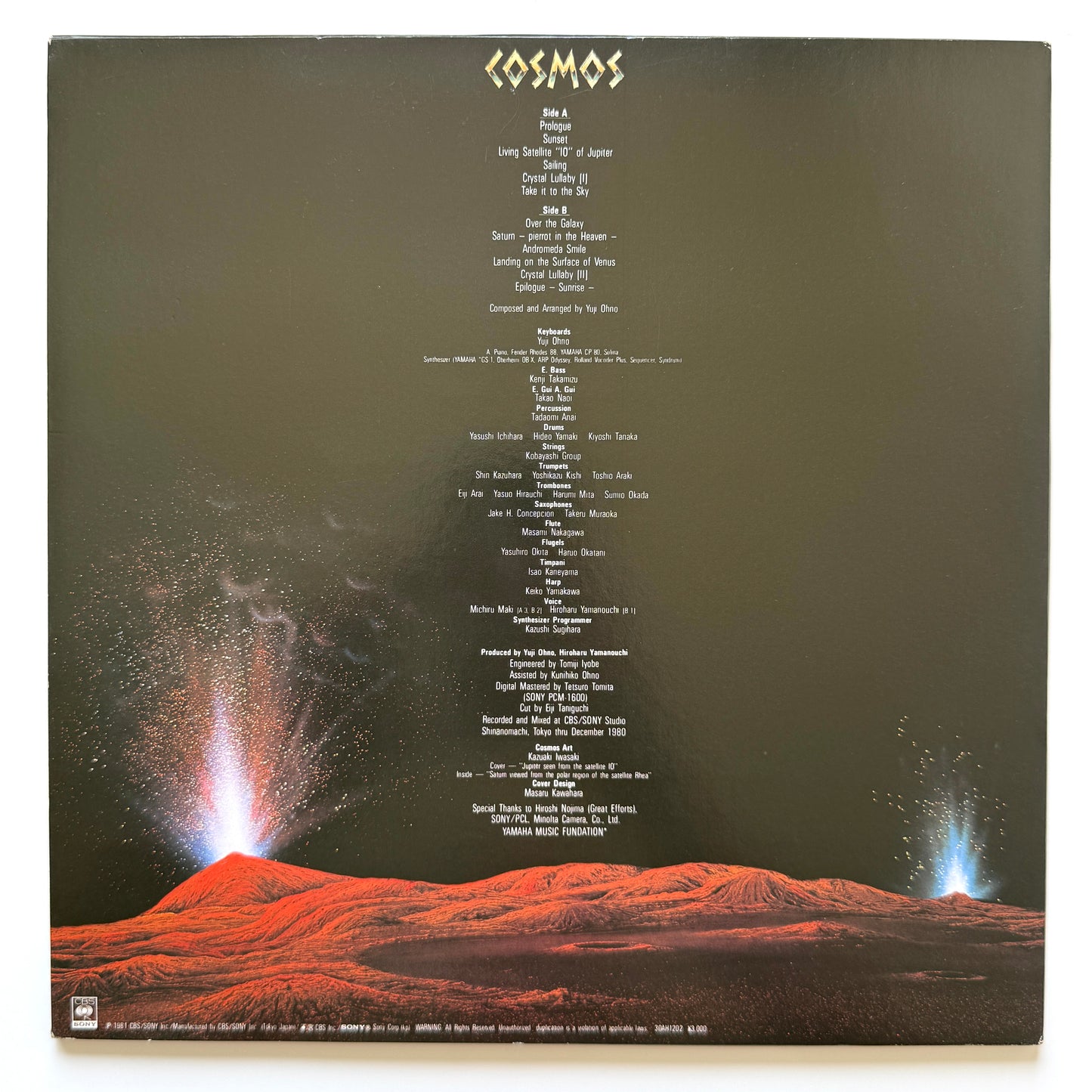 Yuji Ohno - Cosmos (Original Press)