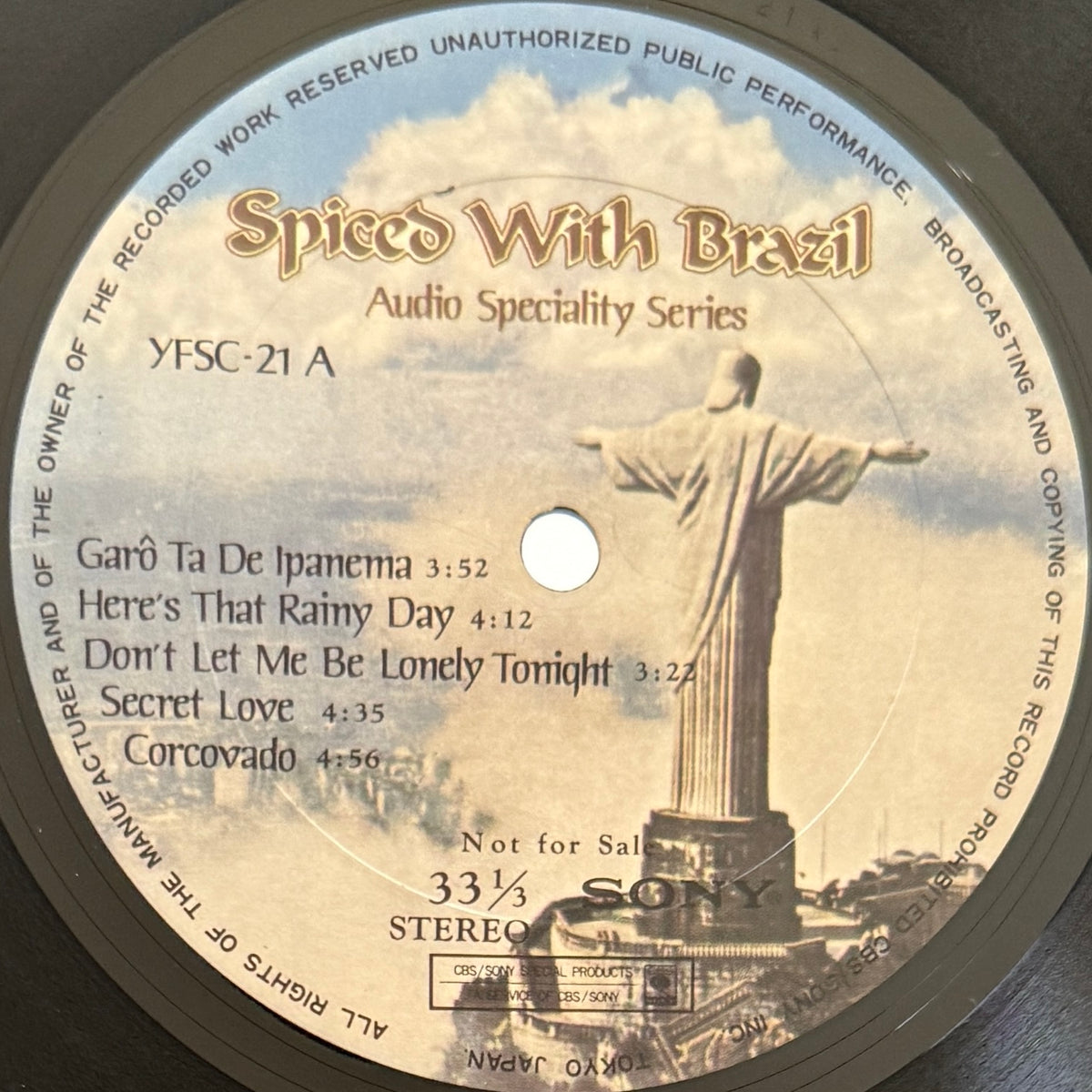 Sonia Rosa With Yuji Ohno - Spiced With Brazil (Original Promo Press)